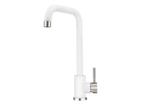 Смеситель для кухни Granula Standart ST-4033, БЕЛЫЙ